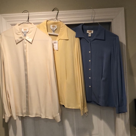 Talbots Tops - Talbots Trio of Silk Blouses